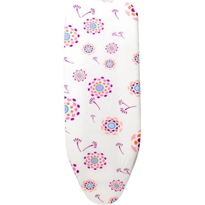 AIDUCHO Housse Tables À Repasser 148x55cm, Très Grande Housse De Planche À Repasser Avec Dessus 100 Coton Et Rembourrage Epais Facile A Mettre En Place Et Resistante Aux Brulures L Noir 72207299