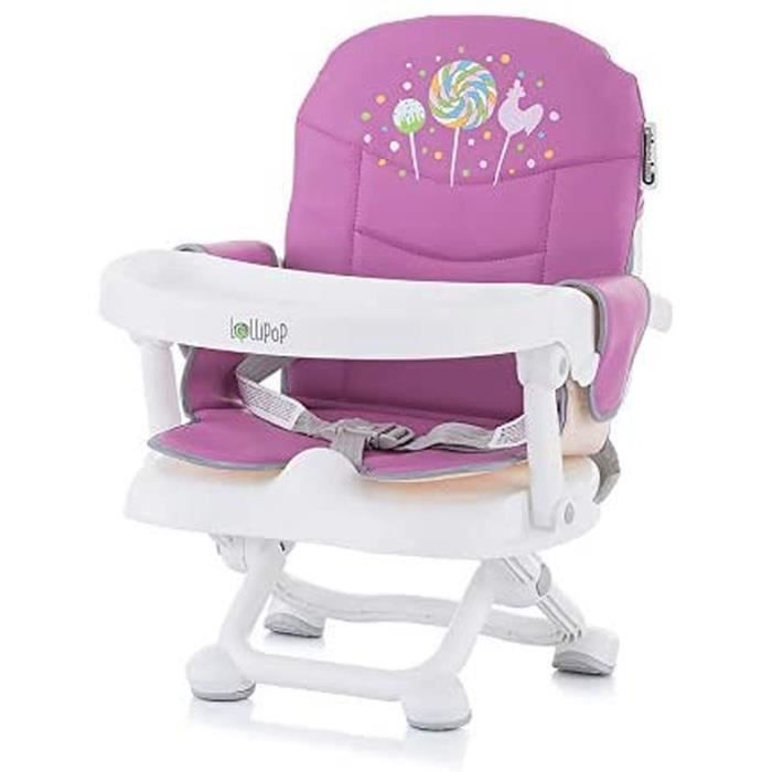 Chipolino Chaise Enfant Siege Rehausseur Lollipop Table Amovible Rabattable Farbe Violet Cdiscount Puericulture Eveil Bebe