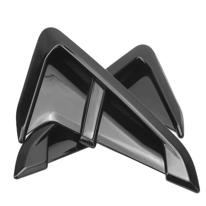 Grille De Prise D'air De Voiture Capot Scoop Universel Noir Voiture Débit D'air Prise D'air Modification D'entrée D'air Accessoires De Ventilation Style De Course Avant Évent Décoratif