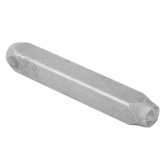 Poinçon Métallique Motif Thunderbird Du Sud-Ouest - Diamètre 6mm - Parfait Pour Marquer Le Cuir, Le Bois