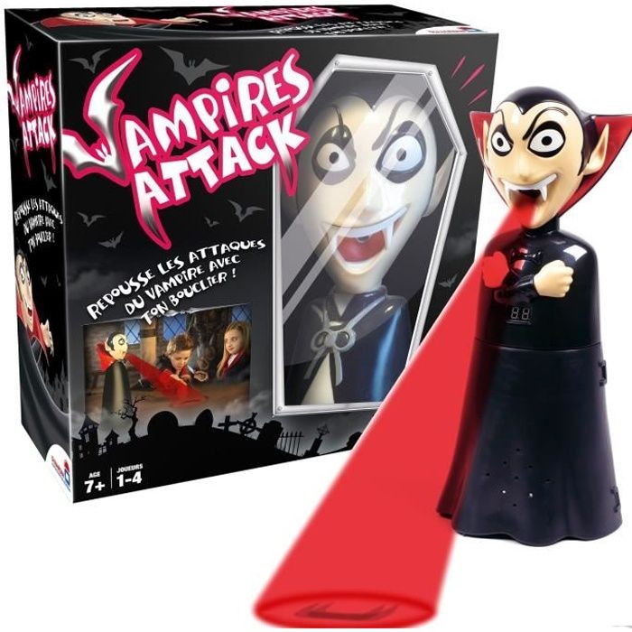 Jeu daction Vampires Attack - DUJARDIN - Vampire Attack - 1 joueur ou plus - Mixte - A partir de 7 ans