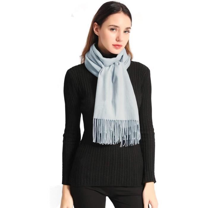 Écharpe Hiver Heekpek - Longueur 200 Cm, Largeur 30 Cm, Tricot Torsade - Unisexe, Douce Et Chaude - Cadeau Idéal