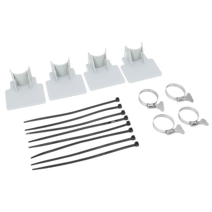 LanKstet Lot De 4 Colliers De Serrage Métalliques De Rechange