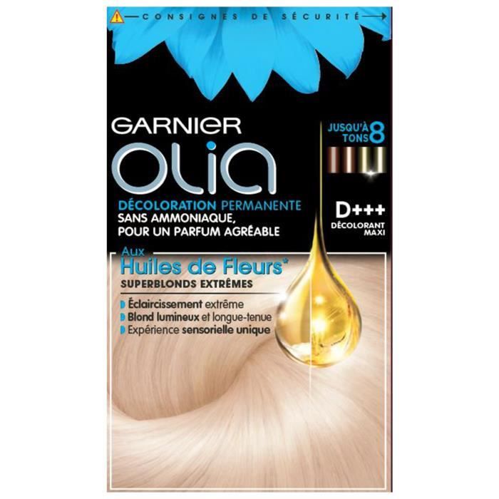 Crème de décoloration Permanente Olia GARNIER Sans Ammoniaque