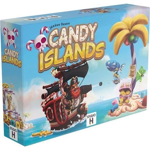 Jeux dambiance Gigamic Candy Islands - Multicolore - Jeu dambiance Jeux dambiance Gigamic Candy Islands - Multicolore - Jeu dambiance