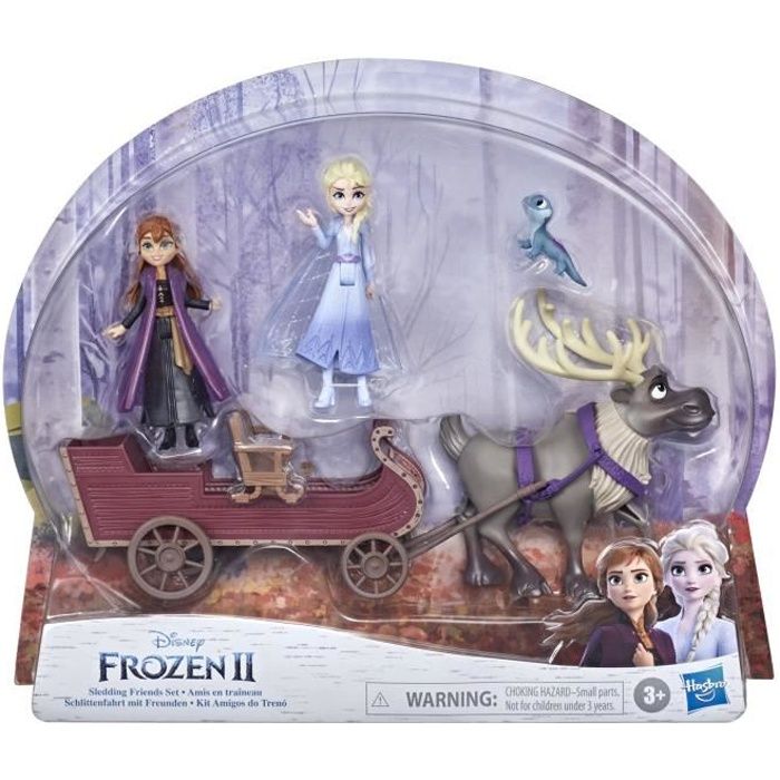 Figurines La Reine des Neiges 2 - DISNEY FROZEN - Anna, Elsa