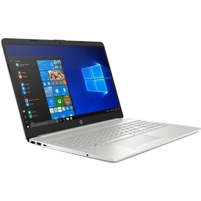 Top achat PC Portable HP PC Portable - 15-dw0015nf - 15,6" - i3-7020U - RAM 4Go - Stockage 1To HDD pas cher