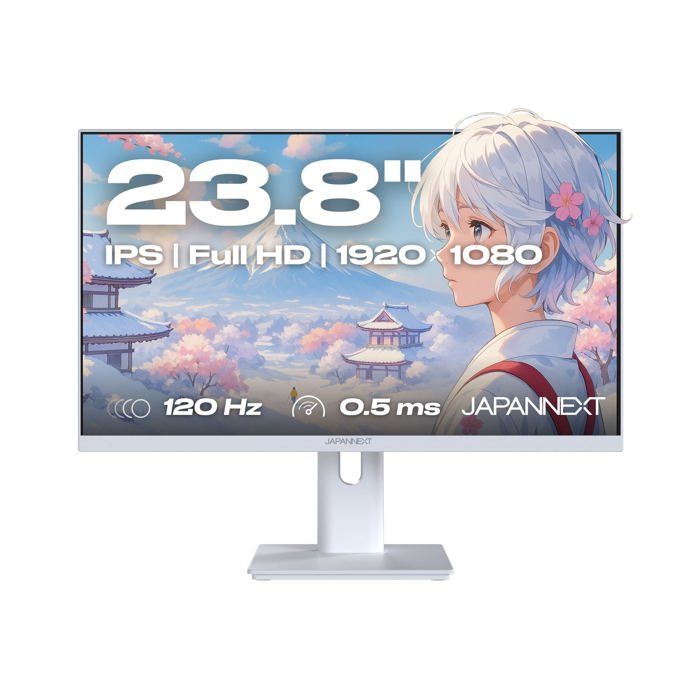 Ecran PC Gaming/bureautique  238  IPS  FHD  120Hz  Pastel Blanc