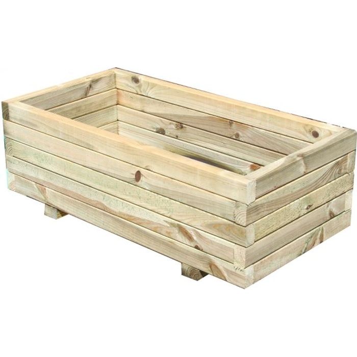 Jardinière rectangulaire Primo 80