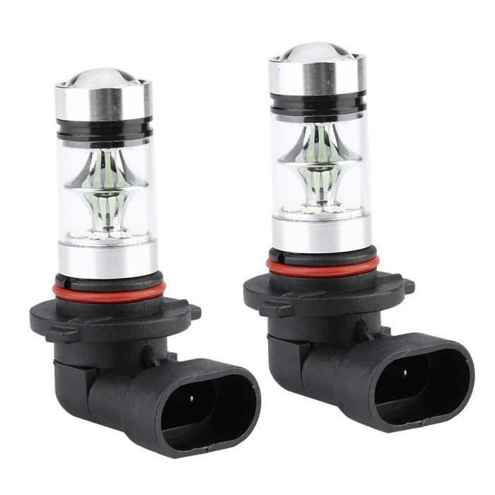 2 Ampoules LED H1 100W - Phare Ou Anti-Brouillard - 6000K Blanc - 360° - Pour Voiture - Facile à Installer