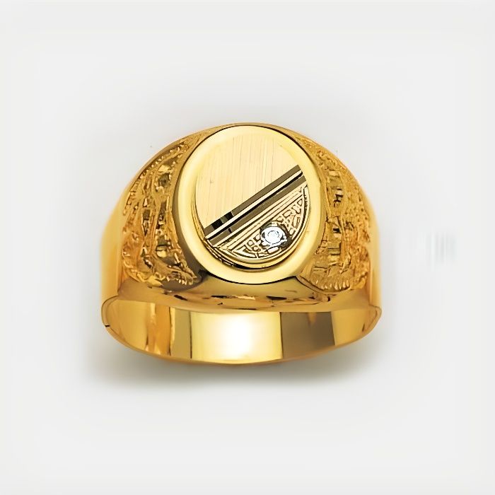 Chevalière Or 18 Carats Or jaune Chevalière Or 18 Carats Or jaune