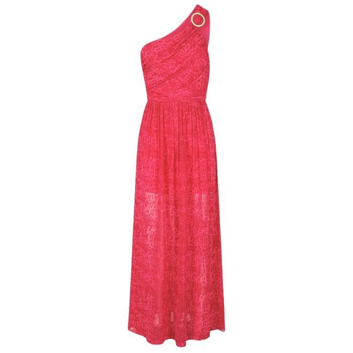 Robe longue Morgan rose