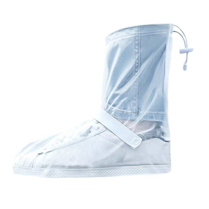NATUCE Couvre-Chaussures Imperméables Réutilisables - Surchaussures Pluie Neige Antidérapantes Homme Femme