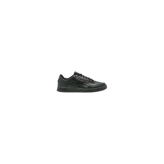 Reebok Chaussures de sport Reebok Court Advance M GZ9621 pour homme - Noir - Lacets - Synthétique