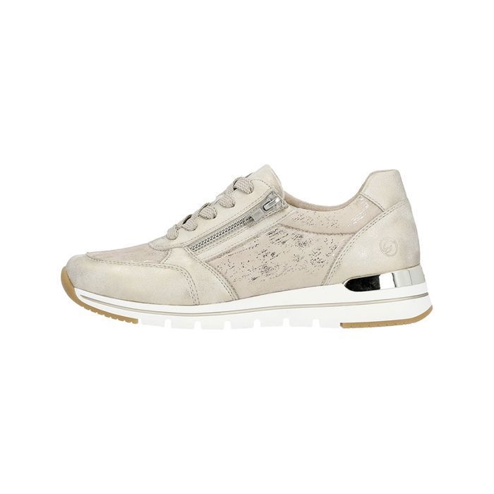 Basket à Lacets Remonte Olympe - Beige