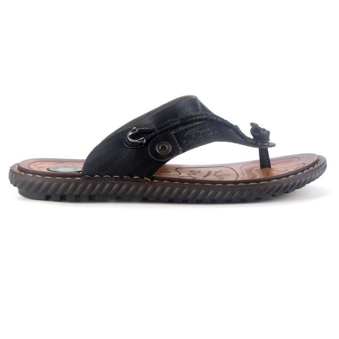 Tongs Homme FITORY - Sandales Plage/Piscine - Antidérapantes - Taille 39 à 48 EU