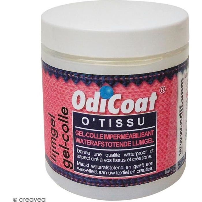 Odicoat - Gel Colle imperméabilisant pour tissu - 250 ml - Cdiscount  Beaux-Arts et Loisirs créatifs