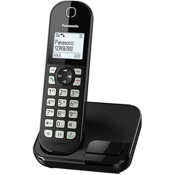 Téléphone Sans Fil Panasonic KX-TGC450GB – DECT, Identification de l'appelant