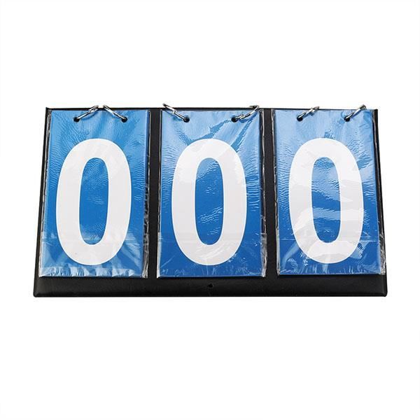 Tableau De Score Sportif Portatif à 4 Chiffres - Flip Board Pour Basket, Tennis, Badminton Et Plus | Affichage Clair 0-99 - 7