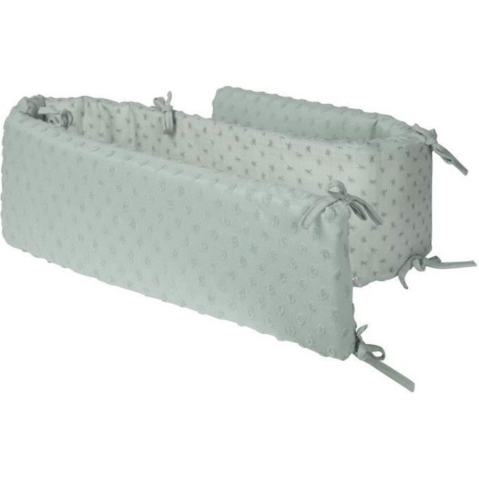 Roba Couverture Bébé Bio Lil Planet 80x80 Cm Certifié Gots - Motif Pois - Vert - Linge De Lit Bébé