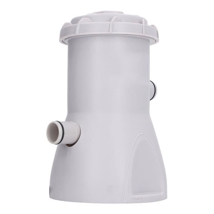Pompe Filtre Piscine 330 GPH (1249 L/h) - Pour Piscines Hors Sol Jusqu'à 8300L - Prise UE - Kekaa