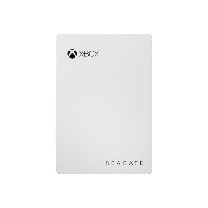 Disque dur Portable SEAGATE STEA2000417 - Externe - 2 To - Blanc - USB 3.0
