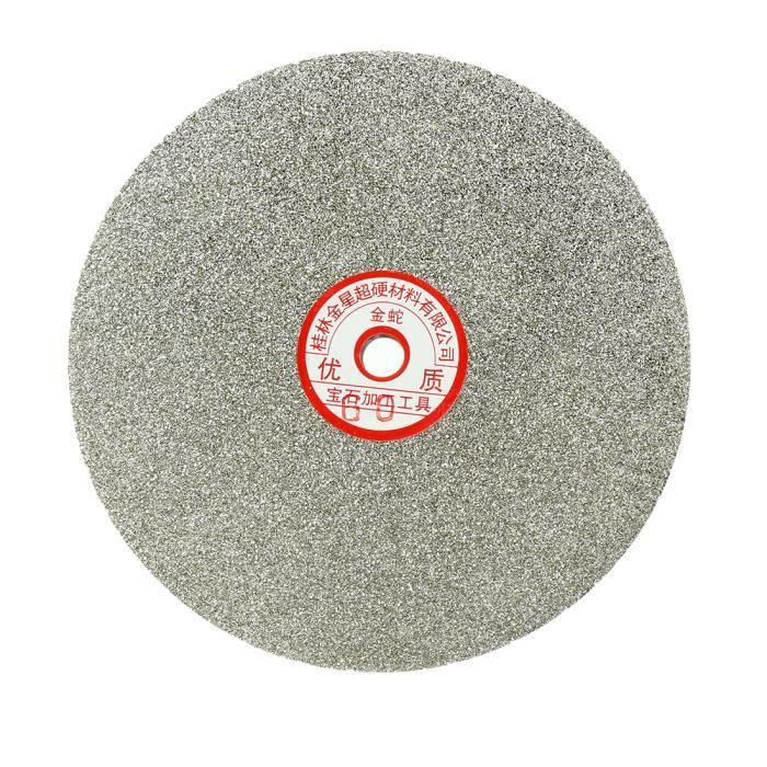 Disque De Meulage Diamant 6 Pouces – Grain 1200, Plat, Pour Ponçage Et Polissage, Uxcell