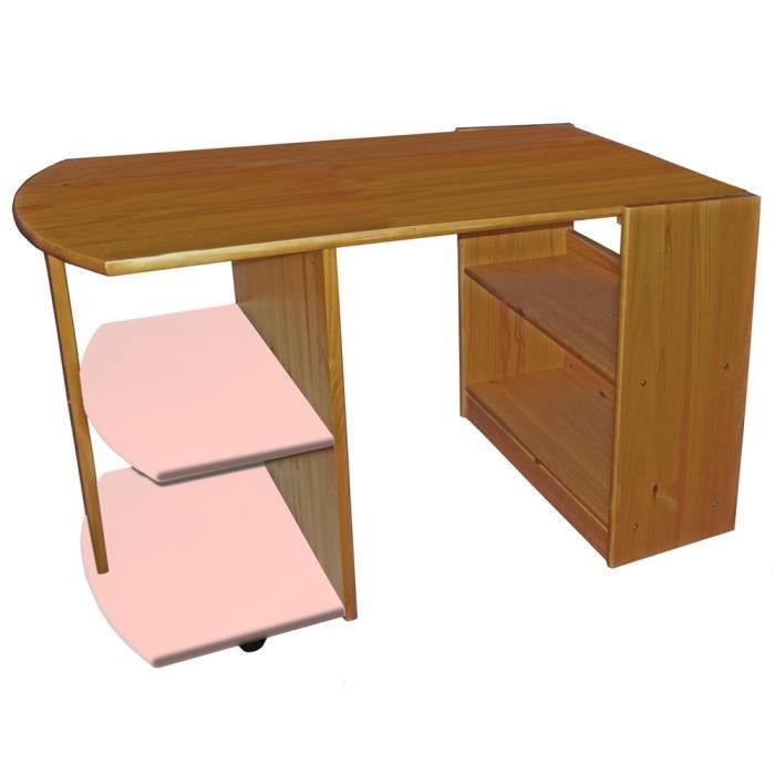 Bureau Gigogne Verona Naturel Rose Achat Vente Bureau Bureau Gigogne Verona Natur Soldes Sur Cdiscount Des Le 20 Janvier Cdiscount