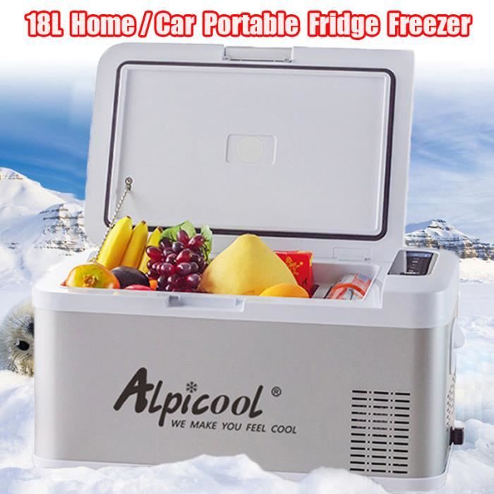 Alpicool 18 L Voiture Camping compresseur réfrigérateur glacière Congélateur Avec App 