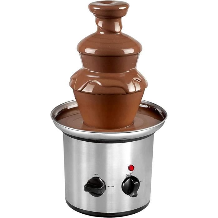 Machine À Fontaine À Chocolat Avec Plateau Alimentaire À 3 Sections Et