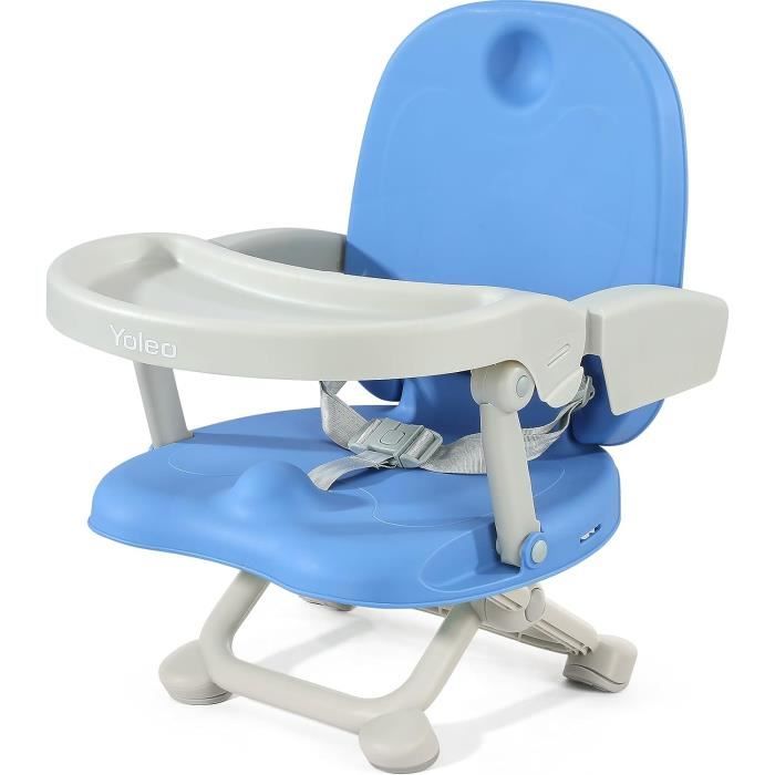 Koru Kids® Toddler Booster Ocean Blue - Rehausseur chaise enfant - avec  sécurité - rehausseur chaise bebe - Fabriqué