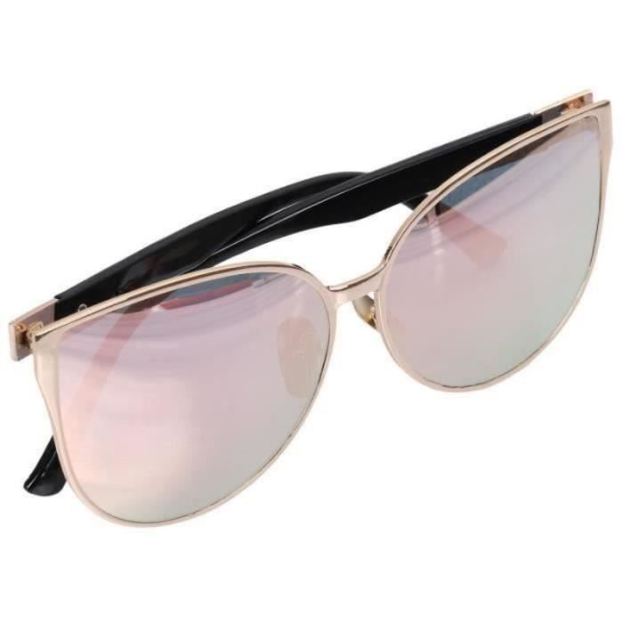 Or Rose Chat Eye Miroir Verres Femmes Célébrité Vintage Rétro Lunettes de Soleil Or Rose Chat Eye Miroir Verres Femmes Célébrité Vintage Rétro Lunettes de Soleil