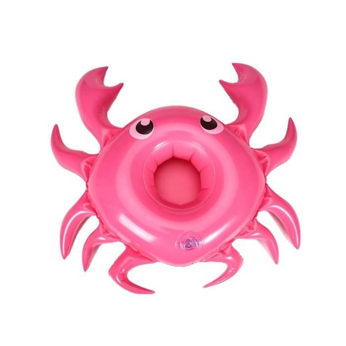 Lot De 6 Porte-gobelets Gonflables Pour Piscine - Flottants, Designs Colorés, PVC, Pour Fêtes Et Plage