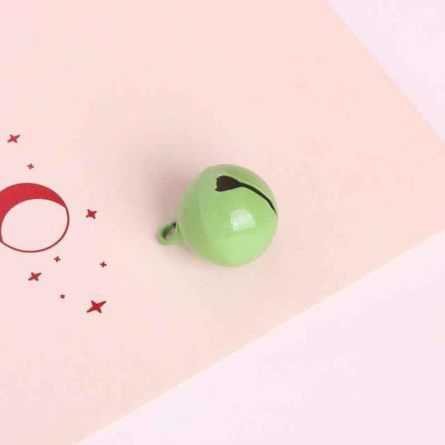 Cloche De Noël Rustique Avec Poignée Bois - Grelot Métallique Décoratif - Pour Table, Cheminée, Décoration De Fête - 2