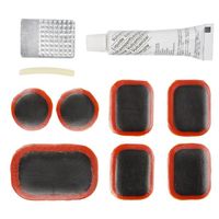 Kit De Réparation Crevaison Vélo Cyclingcolors – 7 Rustines, Colle, Grattoir, 3 Démonte-pneus – Universel Pour VTT, Route, Ville, Poussette, Enfant