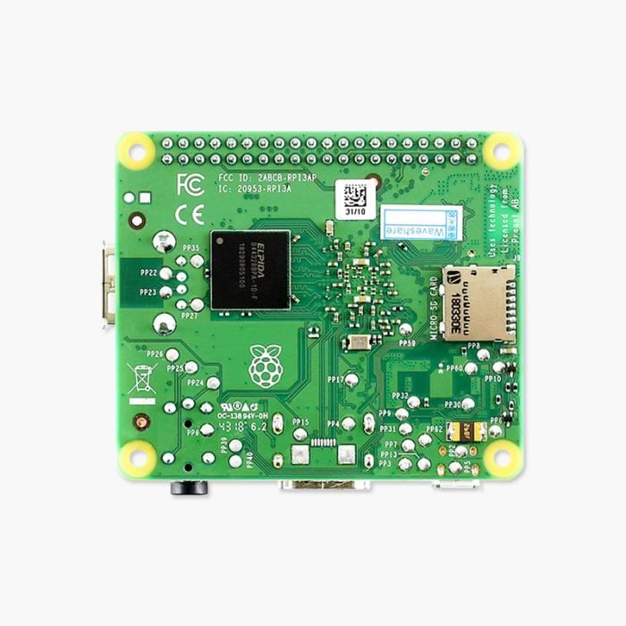 RPI 3ap Bundle 3 - Raspberry Pi 3 Modèle A + Plus 4 Cœurs, Cpu, 512 Mo ...