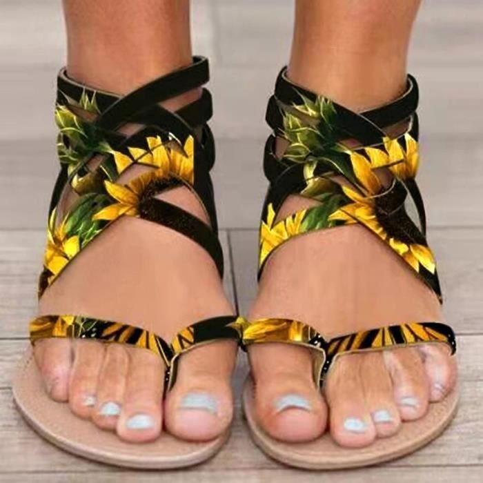 Nu pied hotsell femme talon fermé