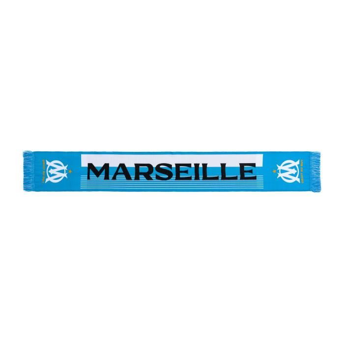 Écharpe OM Olympique De Marseille | 140cm | Supporteur Officiel