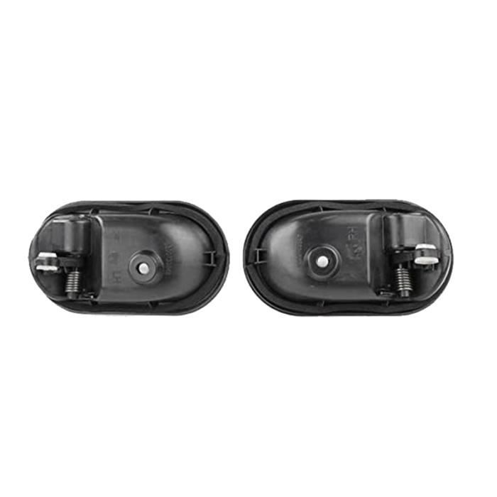 Poignée De Porte Intérieure Droite Pour Dacia Duster (2012-2016) - Référence 8200733847, Plastique Noir/argent