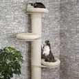 Kerbl Arbre à chats Dolomit Tower 187 cm Beige-2
