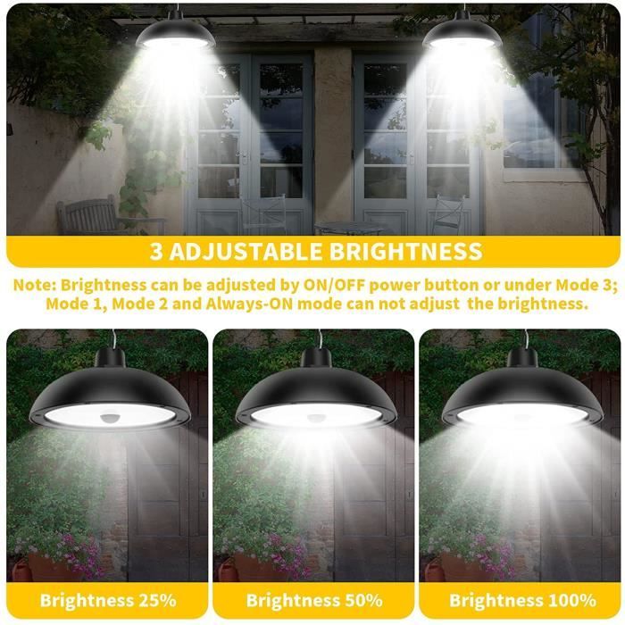 Eclairage solaire extérieur intelligent - SOLAIREPRATIQUE.COM - panneau 7W  intégré - LED 960 lumens blanc froid - Cdiscount Maison