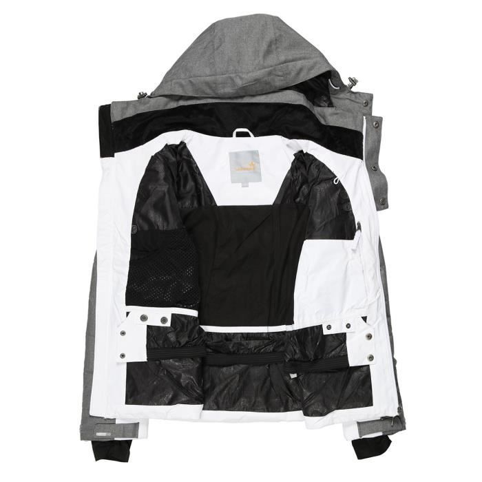 WANABEE Doudoune SAVINAZ 500 Femme Blanc Cdiscount Sport
