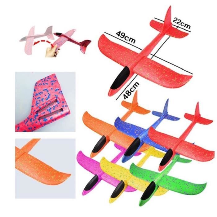 Gadpiparty Planeur en mousse de 99,1 cm, en mousse EPP, jouet volant d'extérieur pour enfants, garçons et filles de 3 à 12 ans