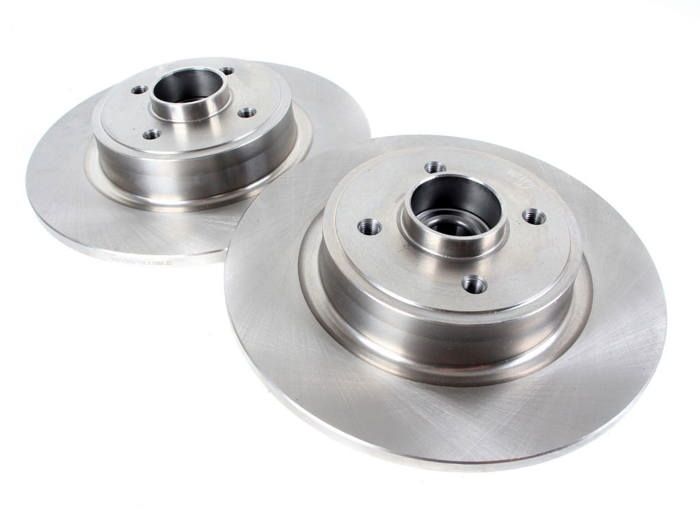 2 Disques De Frein Arrière Pleins 260mm Pour Renault Grand Scénic 3 - 1.5 Et 2.0 DCI - Neufs BESTPRICE