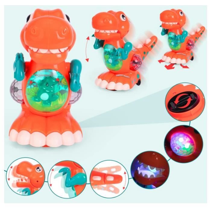 Crabe Qui Marche Bebe,Jouet Bebe 1 2 Ans - Cadeau Enfant Garcon Fille  Jouets D'éveil Musicaux Jeu Jouet Bebe 3-6-12 Mois - Vert - Cdiscount