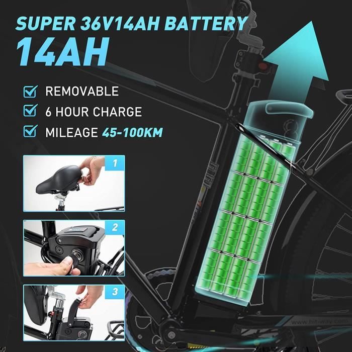 Batterie de vélo électrique 24V 36V 10,5Ah 14Ah Batterie de vélo électrique 250W 350W 300W 400W 500W 700W, Batterie Lithium - ION Hailong (36V 14Ah (50W-700W Batterie de vélo électrique 24V 36V 10,5Ah 14Ah Batterie de vélo électrique 250W 350W 300W 400W 500W 700W, Batterie Lithium - ION Hailong (36V 14Ah (50W-700W
