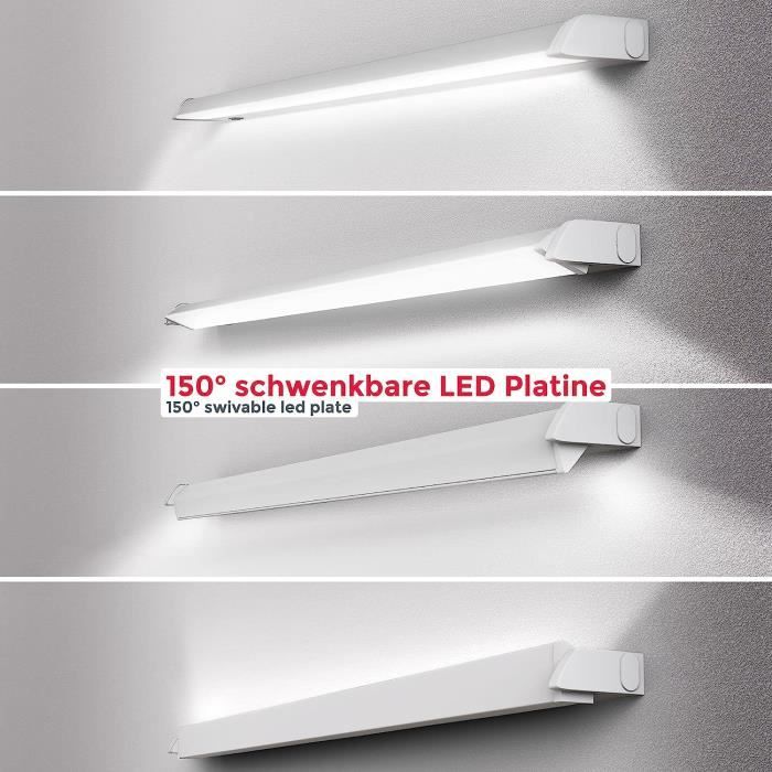 B.K.Licht - Éclairage de cuisine - Réglette LED- barre lumineuse
