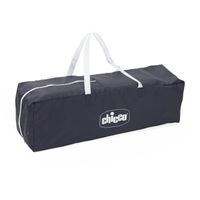 Lit De Voyage Chicco Good Night Pliable Compact - De La Naissance à 15 Kg, Avec Sac De Transport - Pegaso Blue