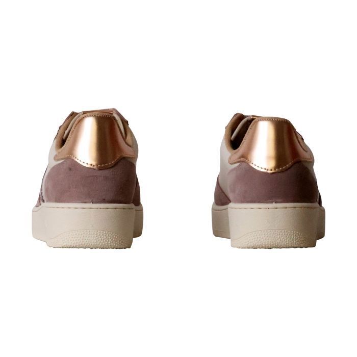 Baskets Jack Rogers En Cuir Métallisé Violet/or Rose - Taille 8.5, Slip-on, Découpe Laser - Neuf Sans Boîte