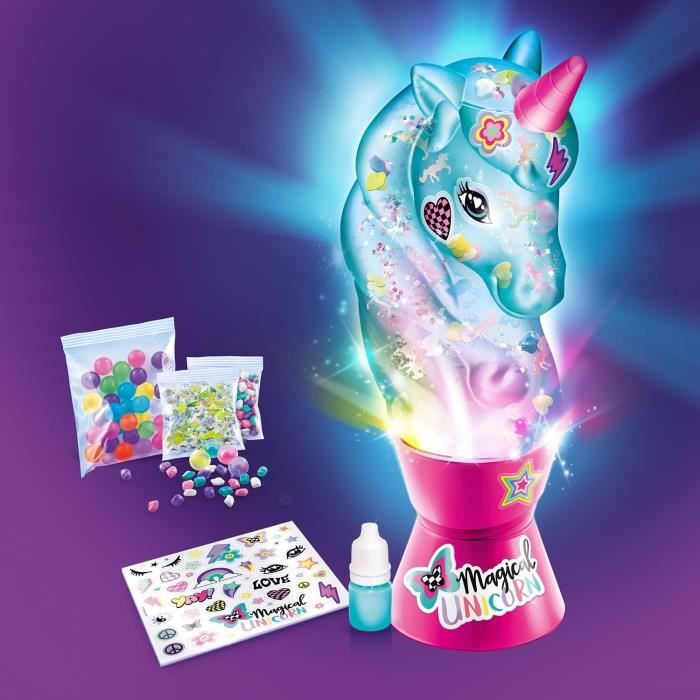 Canal Toys OFG 106 Style For EVER – Licorne DIY Phosphorescente à Customiser Avec Stickers Et Strass, Cadeau Enfant 6+